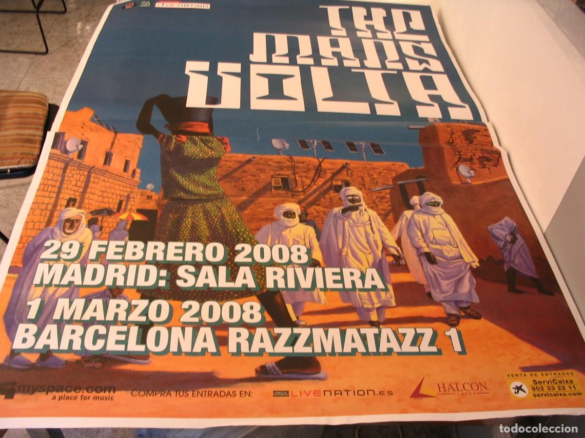 Fotos de Cantantes: THE MARS VOLTA CARTEL ORIGINAL 2008 Madrid Barcelona TOUR 140x100 26 B