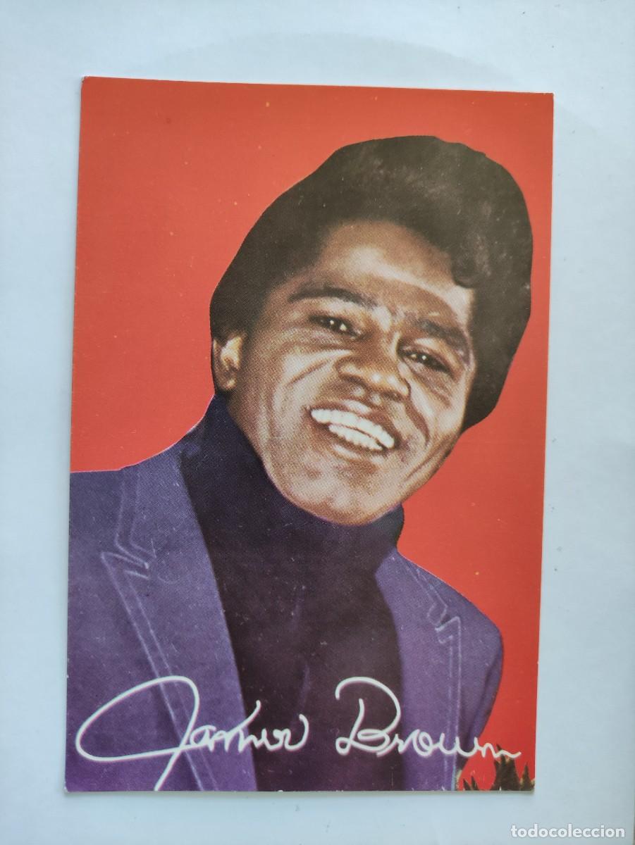 Fotos de Cantantes: POSTAL 19540 NUEVA-GEPSA JAMES BROWN -MUSICA