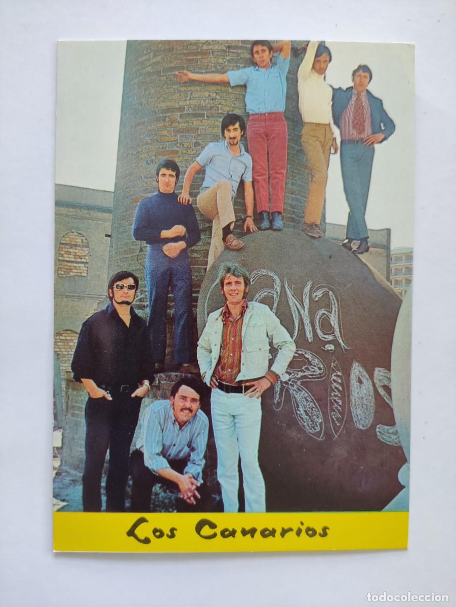 Fotos de Cantantes: POSTAL 19528 NUEVA-BERGAS 825 LOS CANARIOS -MUSICA