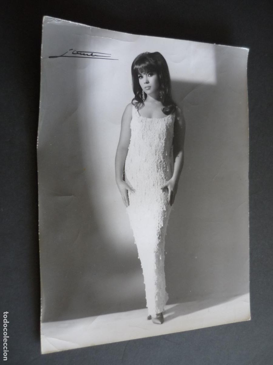 Fotos de Cantantes: ROSA MORENA CANTANTE ANTIGUA FOTOGRAFIA 24 X 18 CM