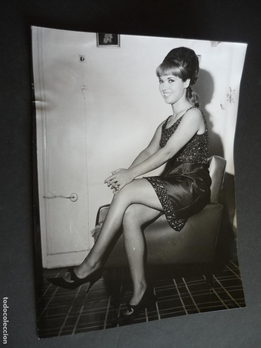 Fotos de Cantantes: ROSA MORENA CANTANTE ANTIGUA FOTOGRAFIA 24 X 18 CM