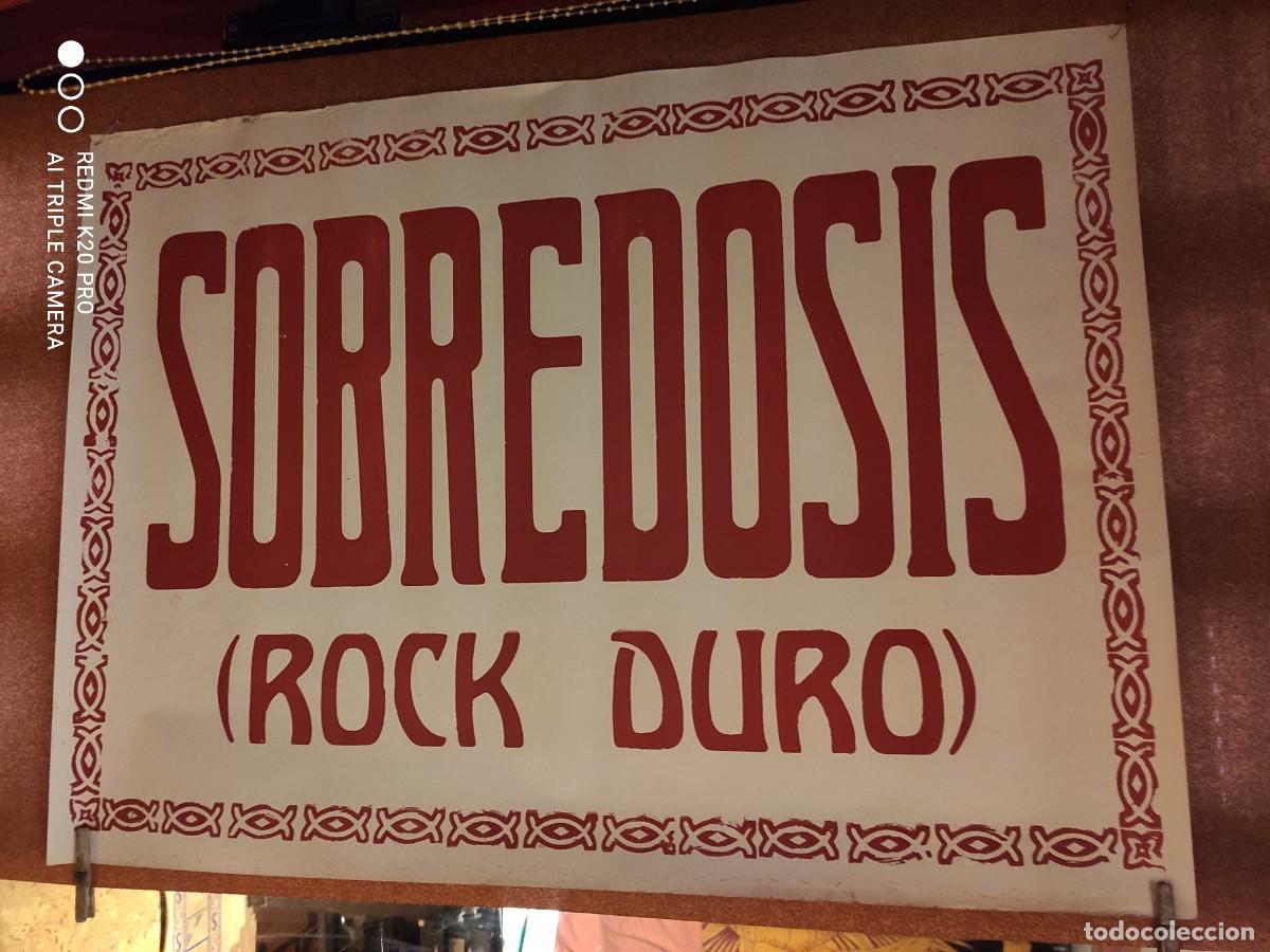 Fotos de Cantantes: poster grupo rock sobredosis 88 x 64 cm - a&ntilde;o 1983