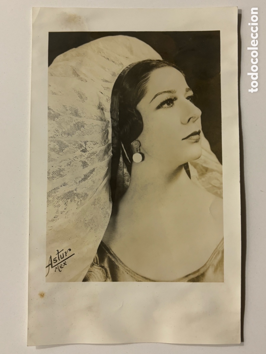 Fotos de Cantantes: Foto original de concha Piquer foto Astur M&eacute;xico M