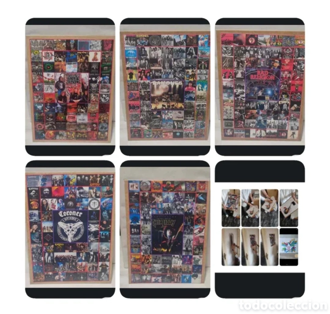 Fotos de Cantantes: FOTOMONTAJE POSTER ROCK