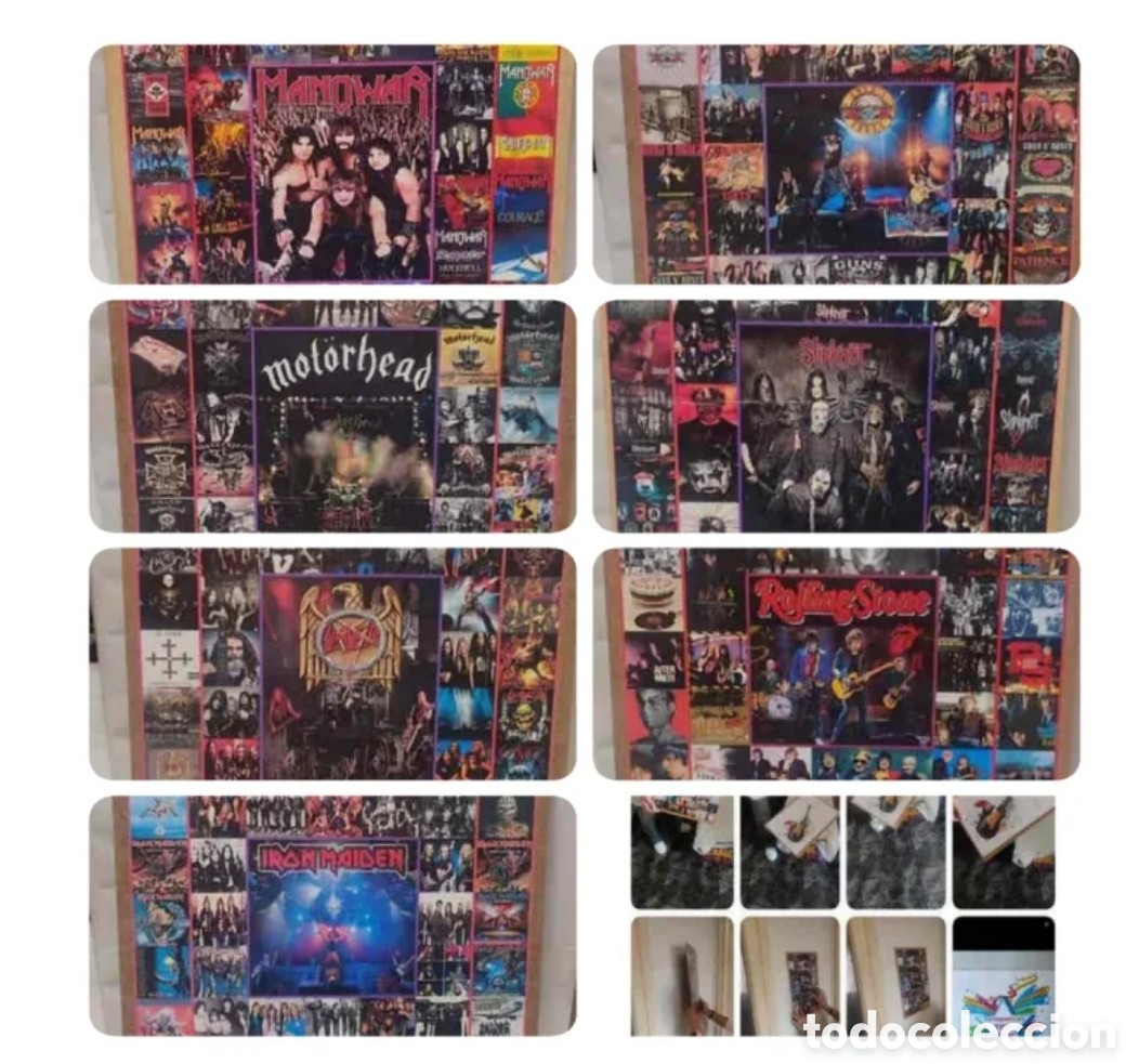 Fotos de Cantantes: FOTOMONTAJE POSTER. ROCK