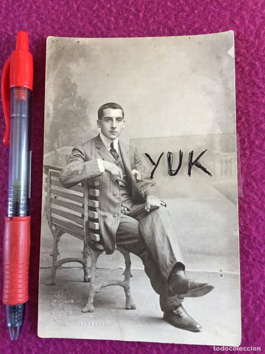 Fotos de Cantantes: FOTO DEL CANTANTE DE OPERA ARAGONES VICTORIANO REDONDO DEL CASTILLO --- CIRCA 1908 VALENCIA DERREY