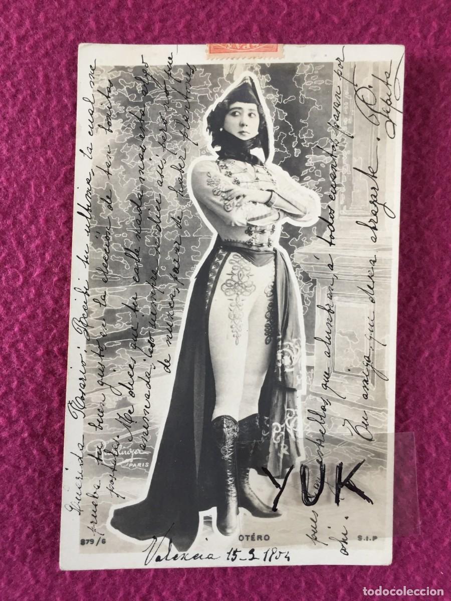 Photos de Chanteurs et Chanteuses: OTERO, Carolina. 'La bella Otero' --- Reverso sin dividir