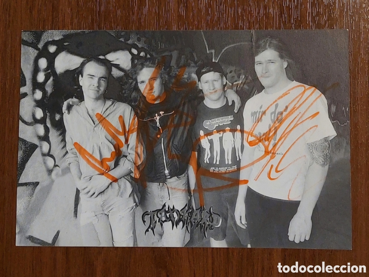 Fotos de Cantantes: Tankard - Foto firmada
