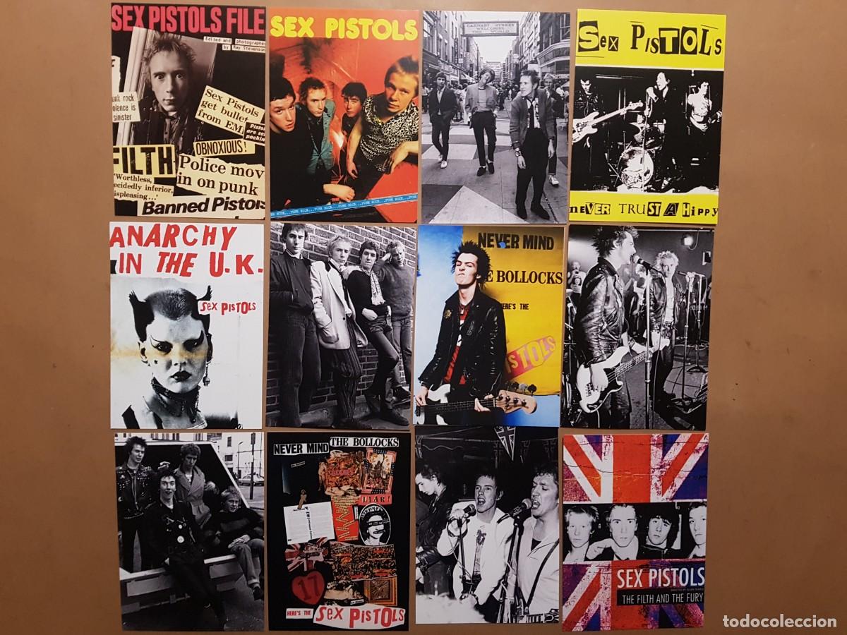 Fotos de cantantes: LOTE: 12 POSTALES SEX PISTOLS - N&ordm; 1