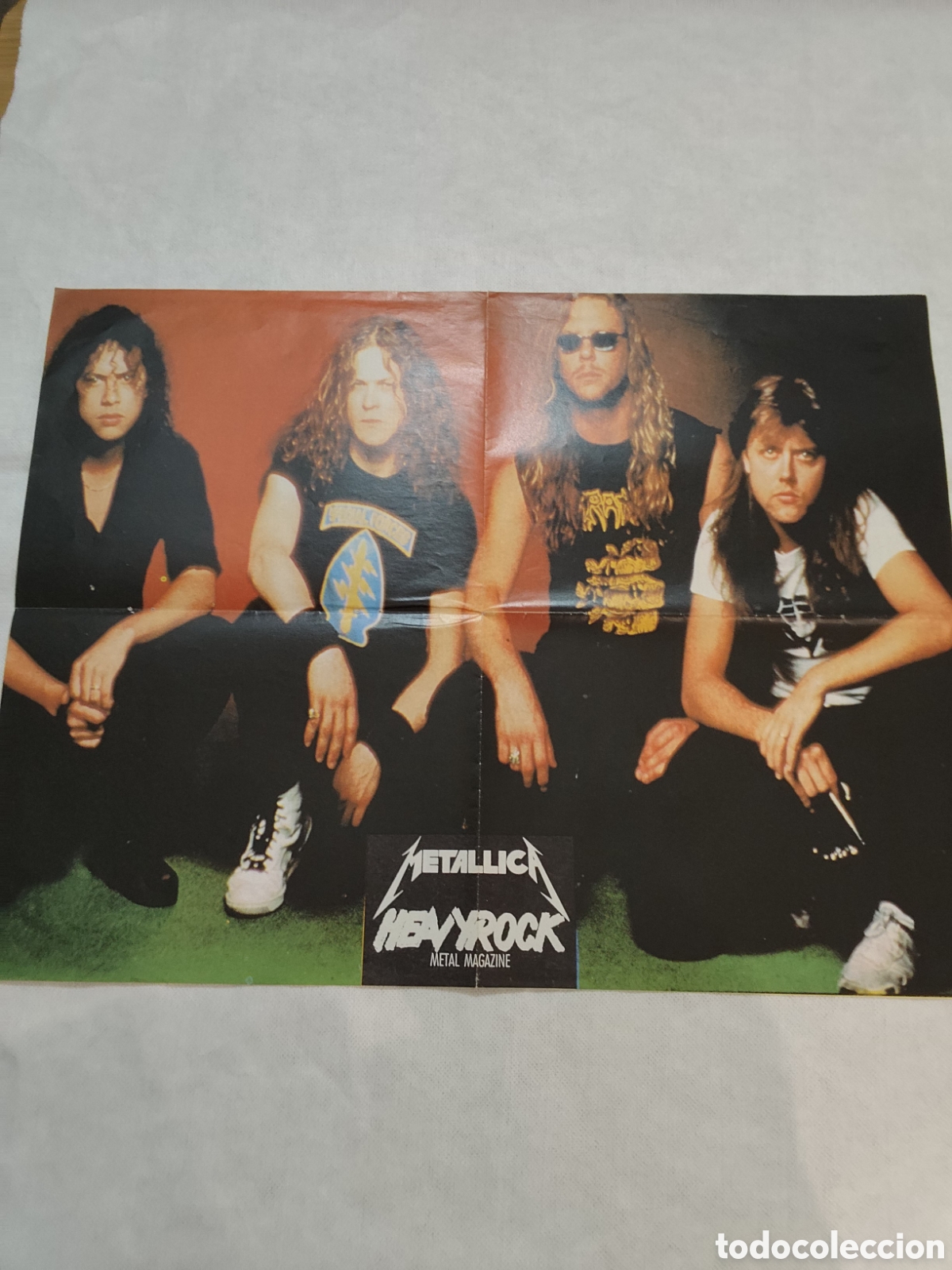 Photos of Singers: Lot p&oacute;sters Metallica, Nirvana,Ramones vintage a&ntilde;os 90