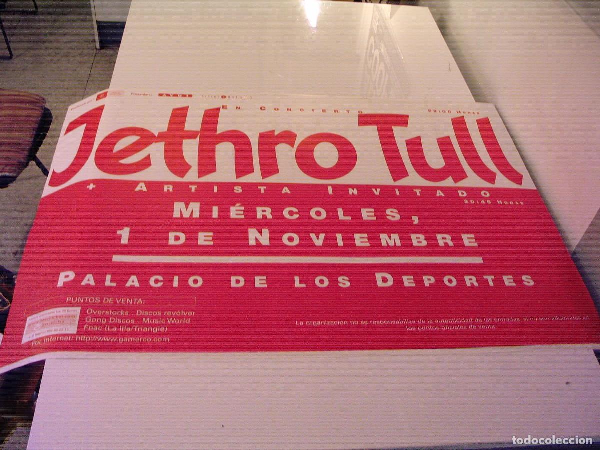 Photos de Chanteurs et Chanteuses: JETHRO TULL CARTEL ORIGINAL 1998 Barcelona TOUR 70x100