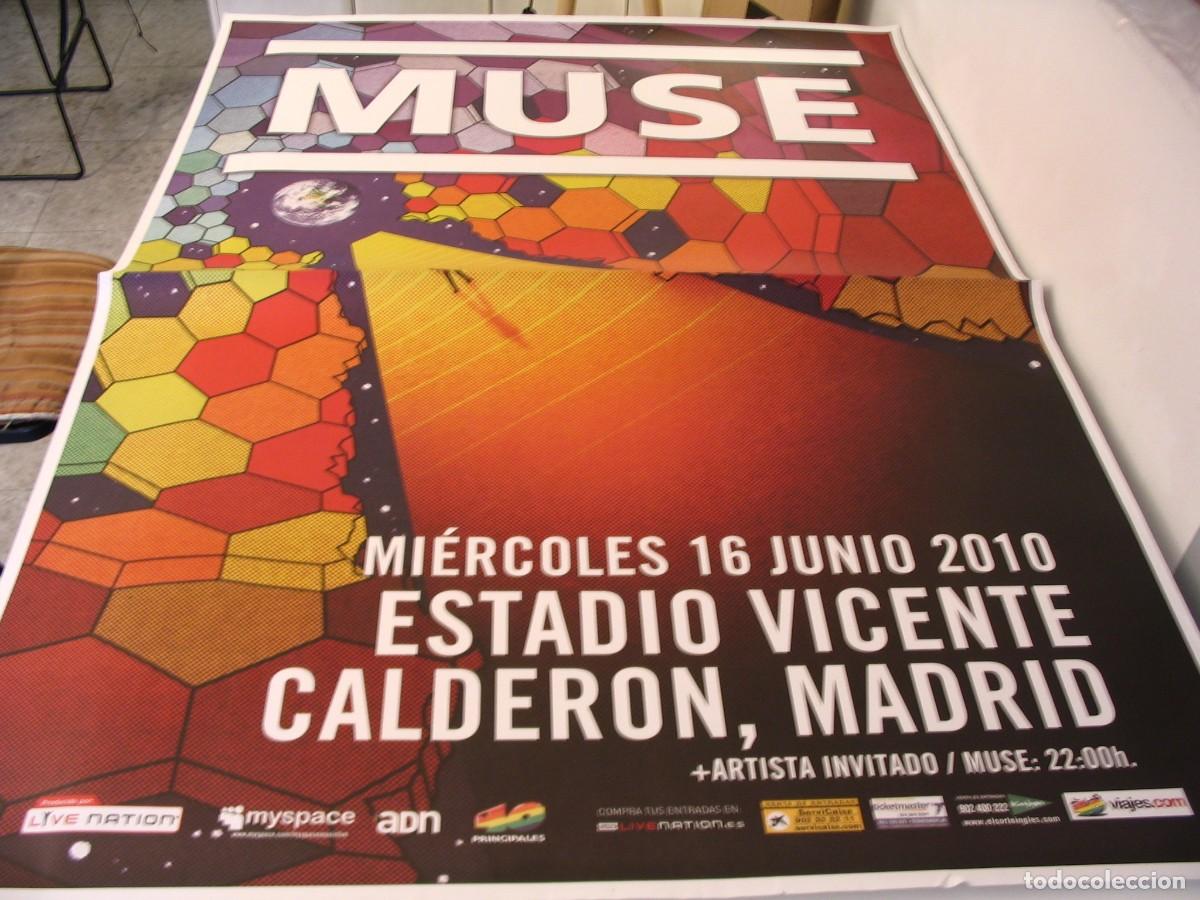 Fotos von Musikern: MUSE CARTEL ORIGINAL 2010 Madrid TOUR 140x100 26 B