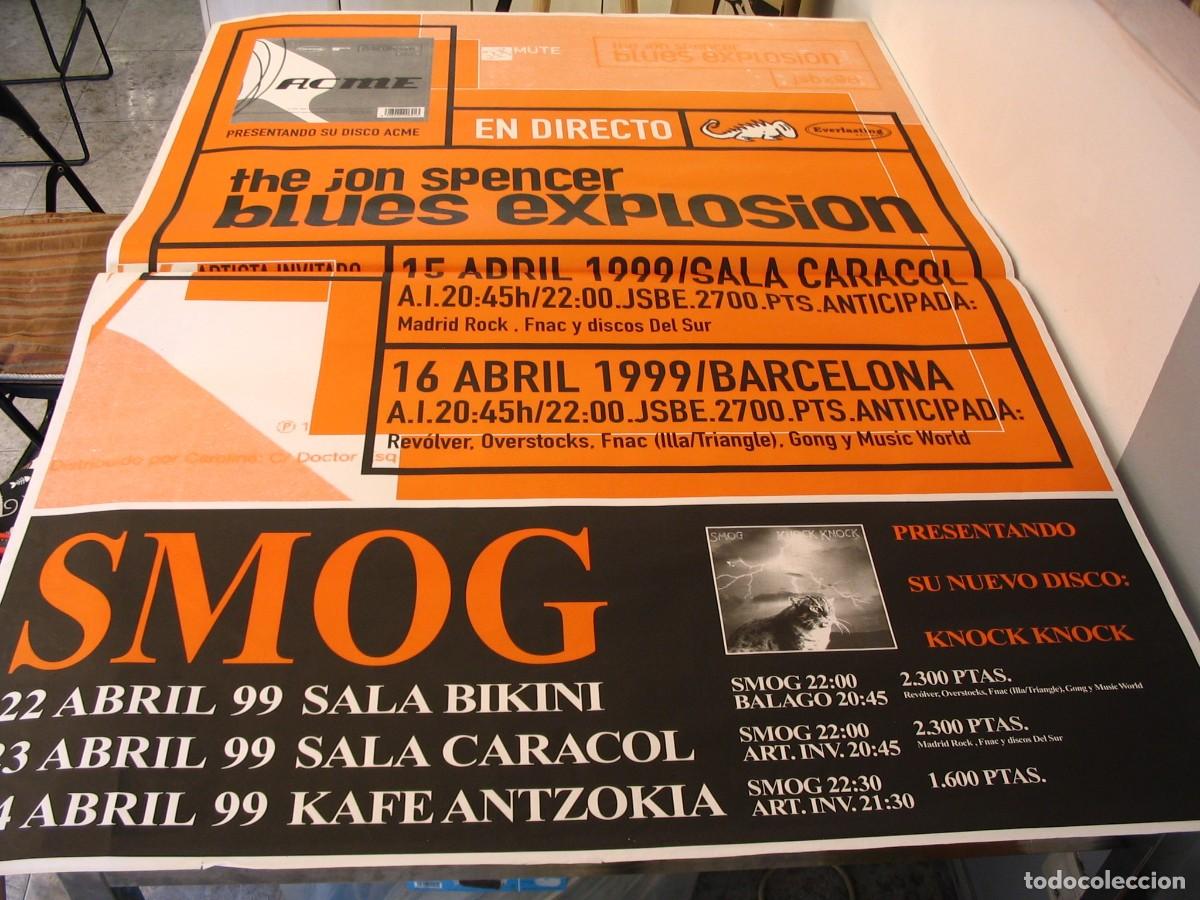 Fotos von Musikern: JON SPENCER BLUES EXPLOSION Smog CARTEL ORIGINAL 1999 TOUR 140x100 26 B