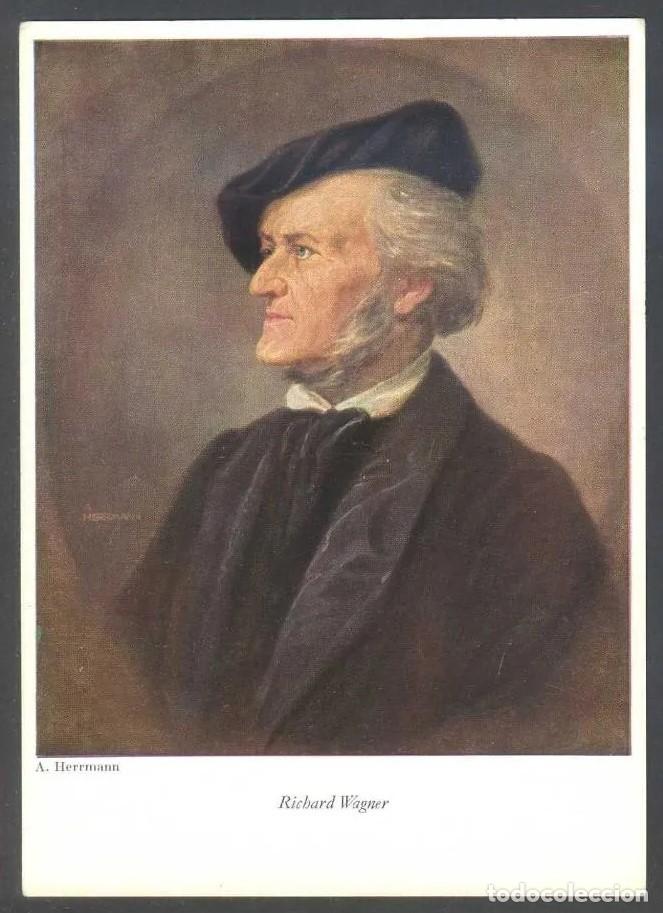 Foto di Cantanti: *Richard Wagner* A. Herrimann. Nueva.