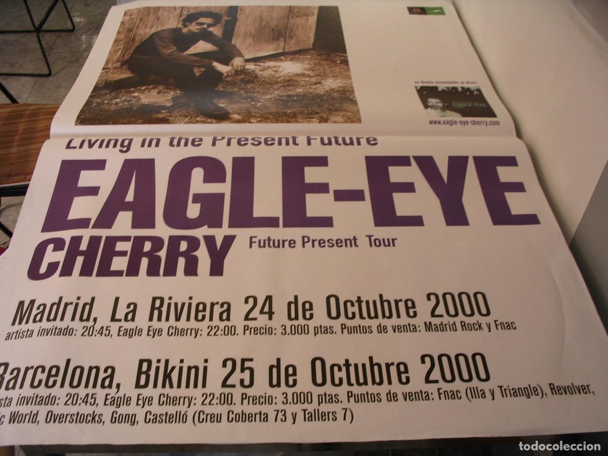 Fotos de Cantores: EAGLE EYE CHERRY CARTEL ORIGINAL 2000 Madrid Barcelona TOUR 140x100 26 B