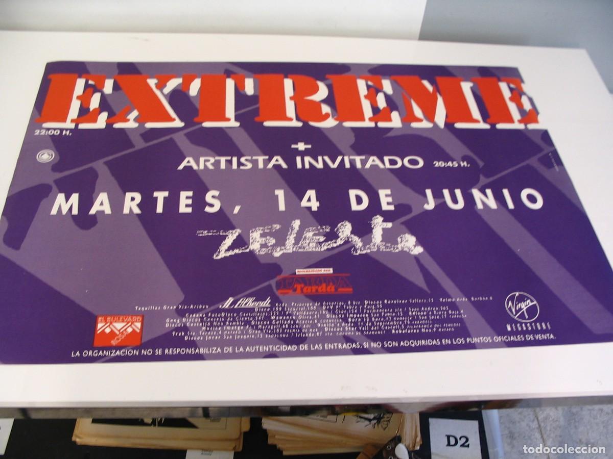 Photos de Chanteurs et Chanteuses: EXTREME CARTEL ORIGINAL Barcelona TOUR 100x70 26 B