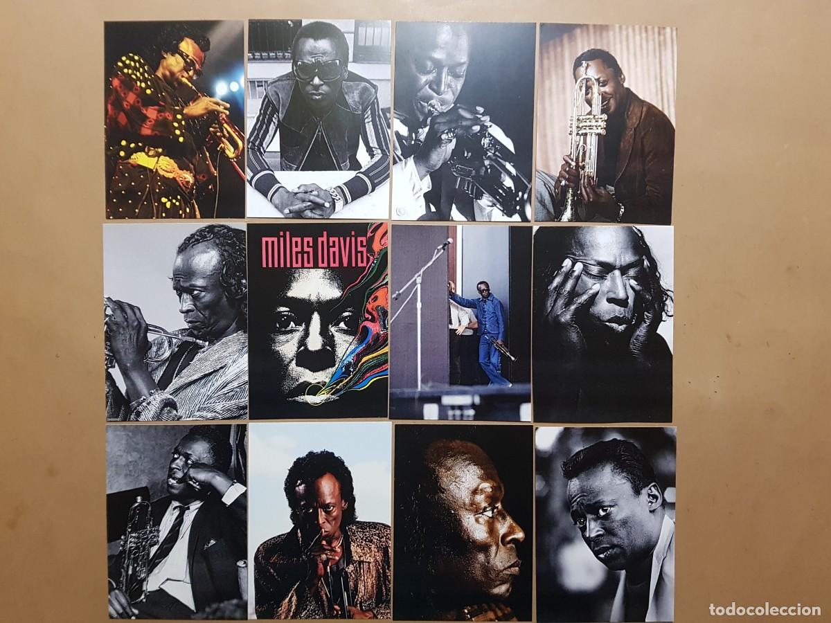 Fotos de cantantes: LOTE: 12 POSTALES MILES DAVIS N&ordm; 2