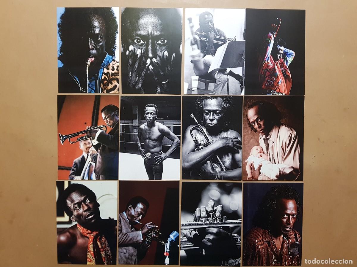 Fotos de cantantes: LOTE: 12 POSTALES MILES DAVIS N&ordm; 1