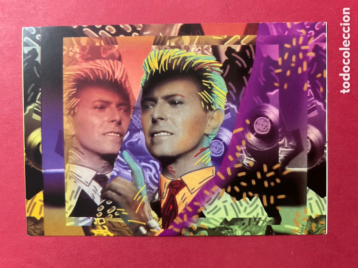 Fotos de Cantores: L1020/3. TARJETA POSTAL - DAVID BOWIE. - CREATION ARTUS PIXEL