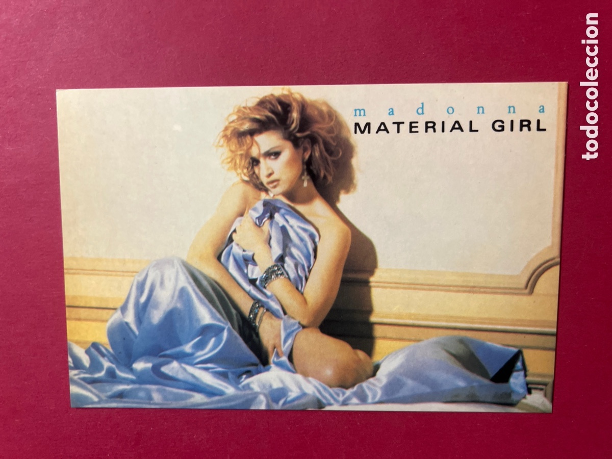Fotos de Cantores: L1020/4. TARJETA POSTAL - MADONNA - MATERIAL GIRL