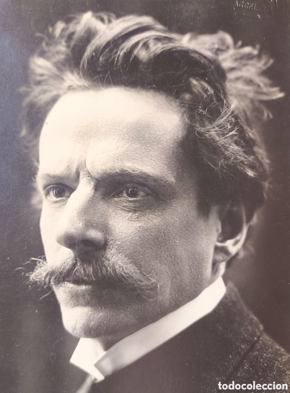 Fotos de Cantantes: FOTOGRAF&Iacute;A RETRATO ENRIC MORERA I VIURA COMPOSITOR LA SANTA ESPINA POSTAL FOTOGR&Aacute;FICA C. 1900