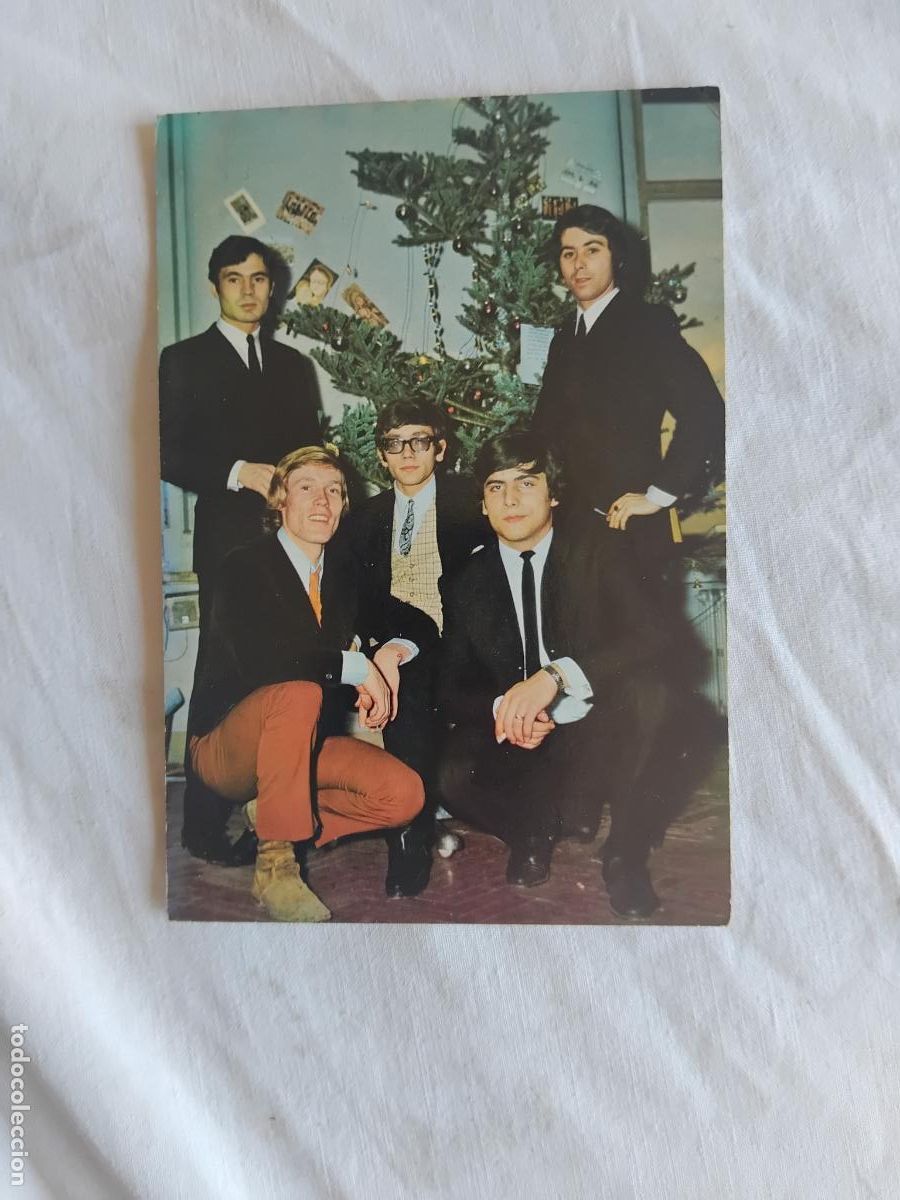 Fotos von Musikern: LOS BRAVOS POSTAL SIN CIRCULAR DISCOGRAFICA COLUMBIA