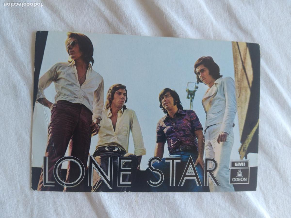 Fotos de Cantores: LONE STAR POSTAL DEL GRUPO. LONE STAR CLUB.