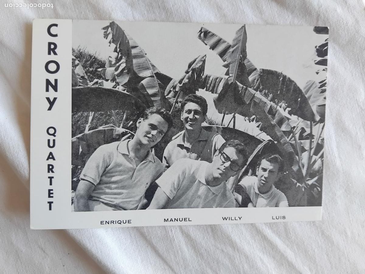 Fotos de Cantores: CRONY QUARTET. FOTO PROMOCIONAL A&Ntilde;OS 60.