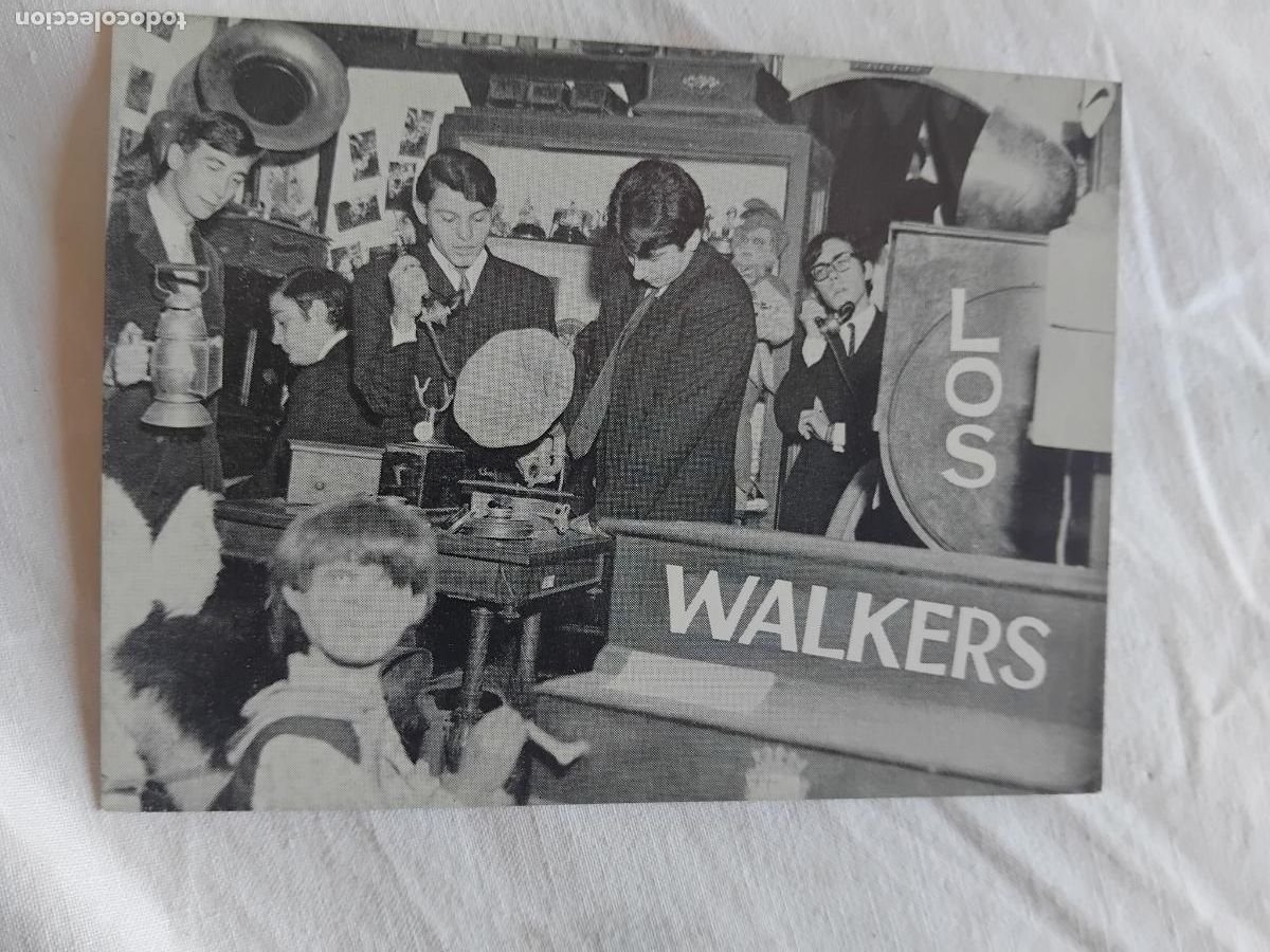 Photos of Singers: LOS WALKERS. FOTO POSTAL PUBLICITARIA DEL GRUPO