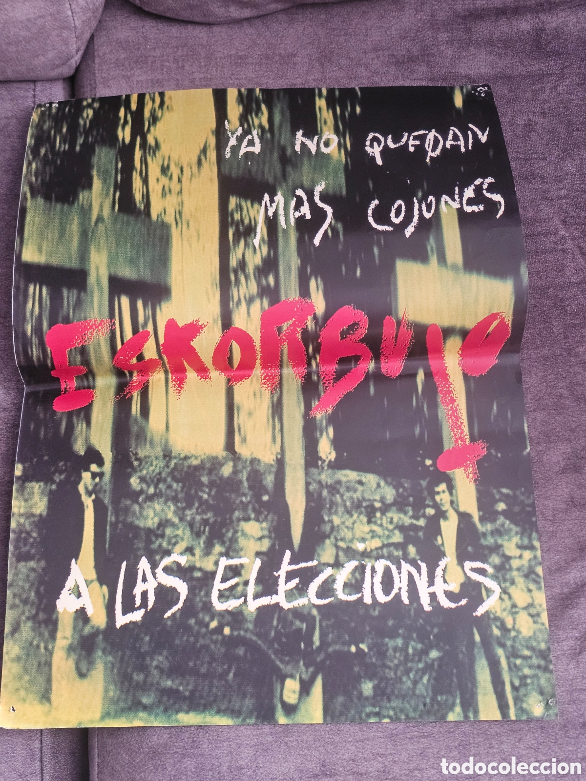 Fotos de Cantantes: Eskorbuto A las elecciones Cartel publicitario