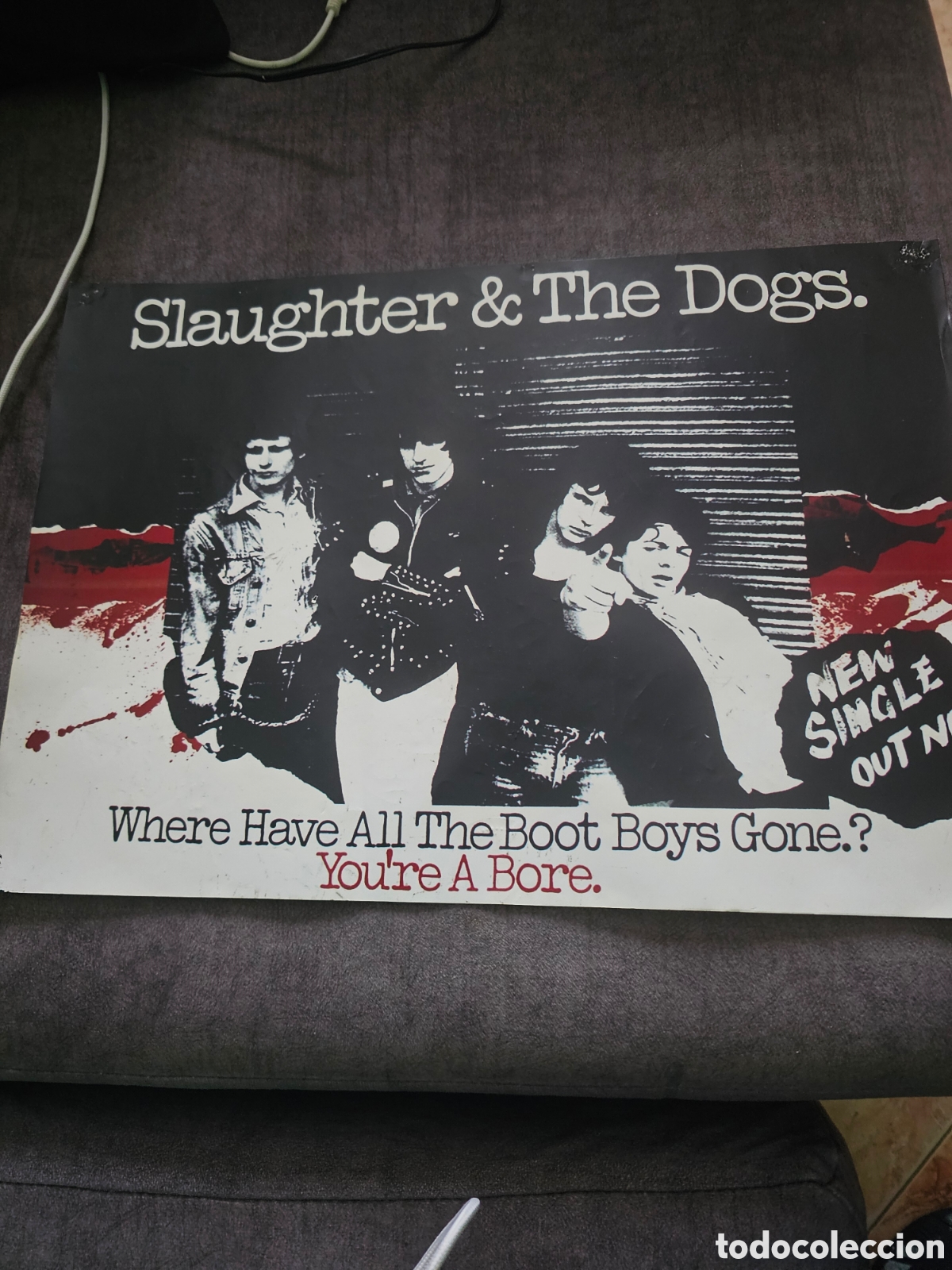Fotos de Cantantes: Slaughter & The Dogs cartel publicitario M&uacute;sica