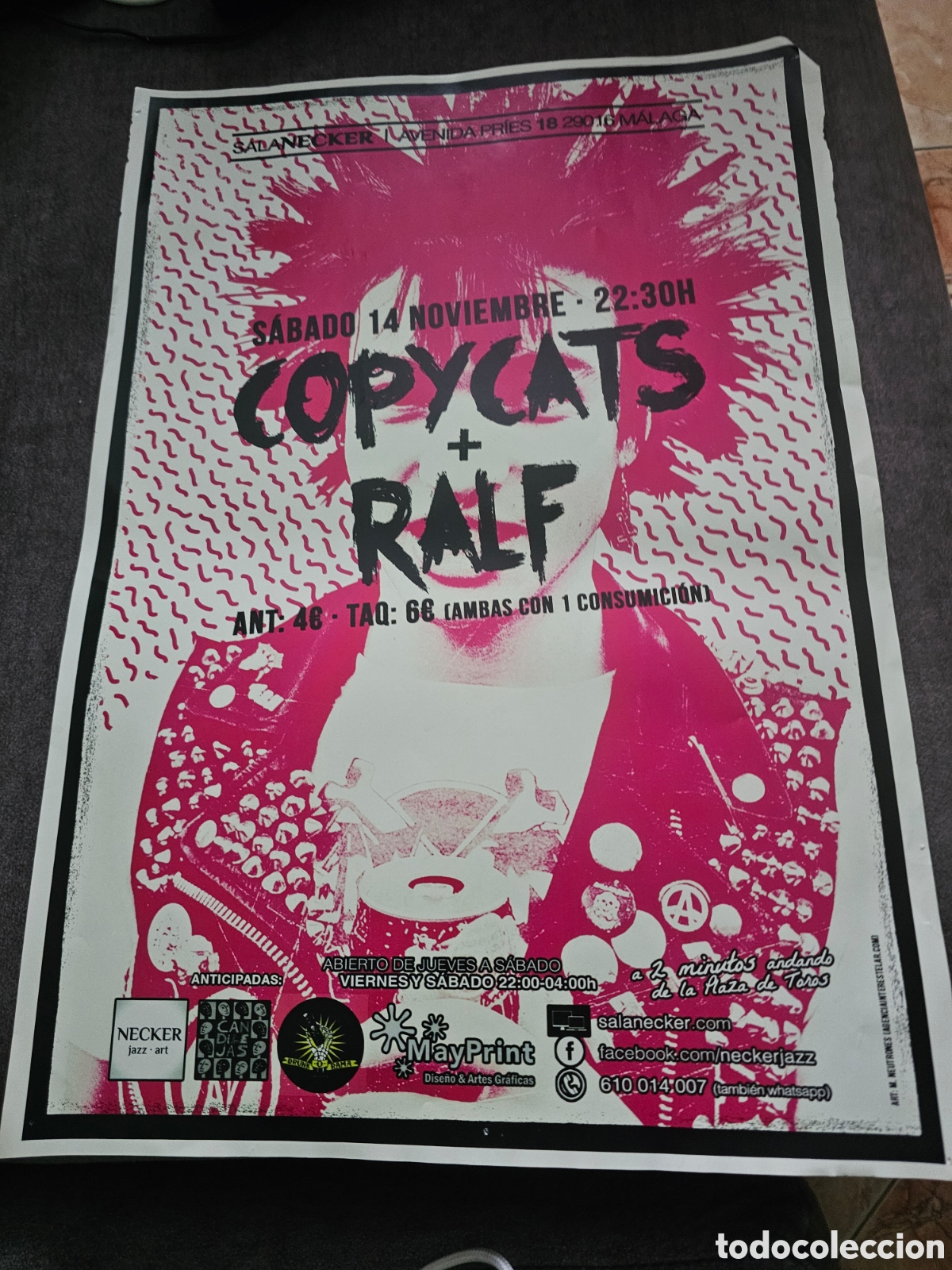 Fotos de Cantantes: Copycats + Ralf Cartel publicitario M&uacute;sica