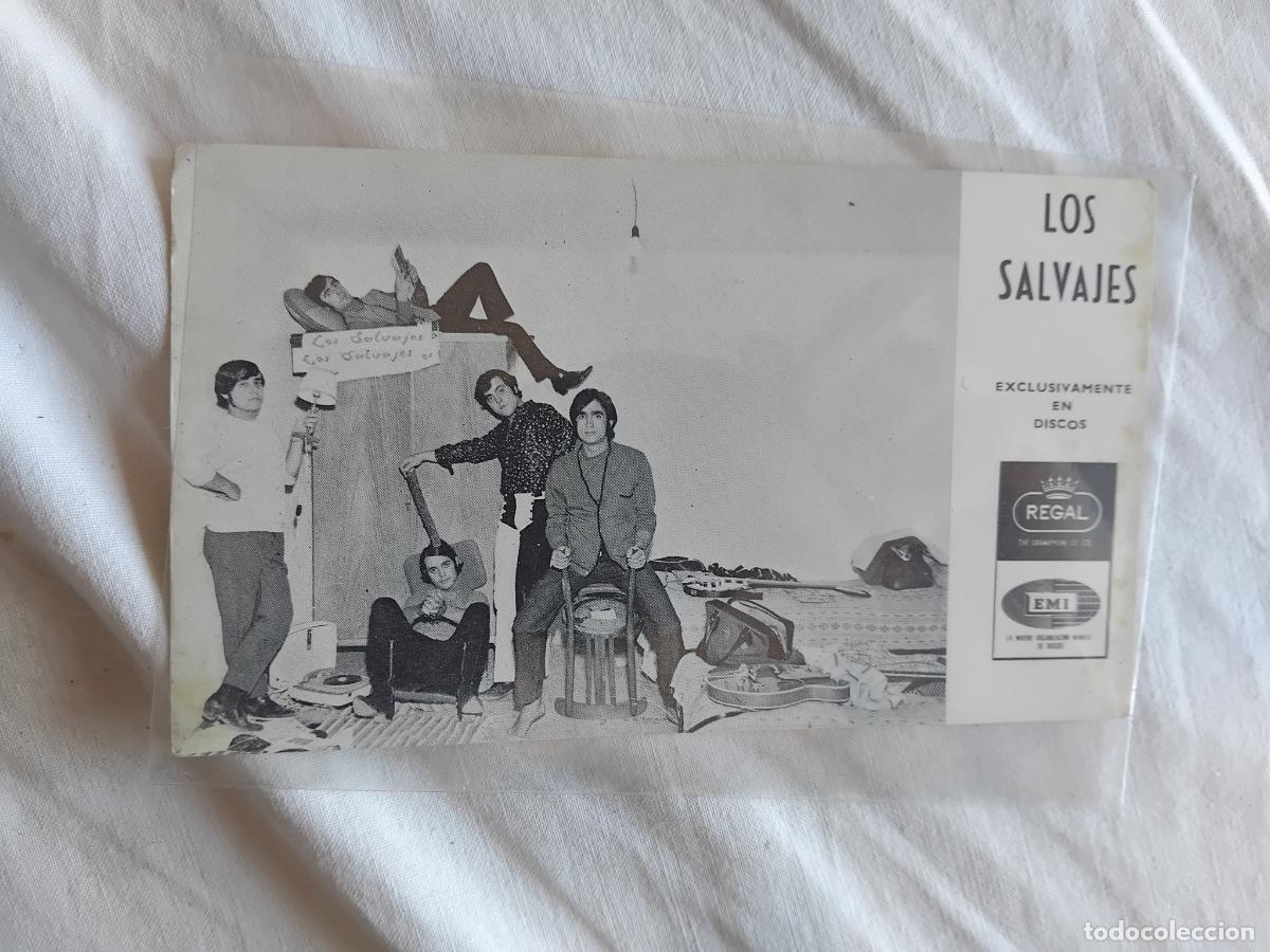 Fotos de Cantantes: LOS SALVAJES. FOTO PROMOCIONAL DISCOS REGAL.