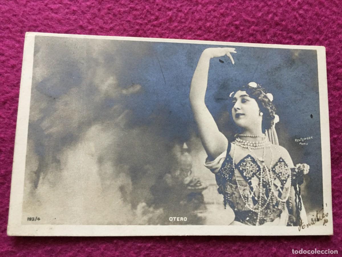 Fotos de Cantantes: OTERO, Carolina. 'La bella Otero' --- Reverso sin dividir