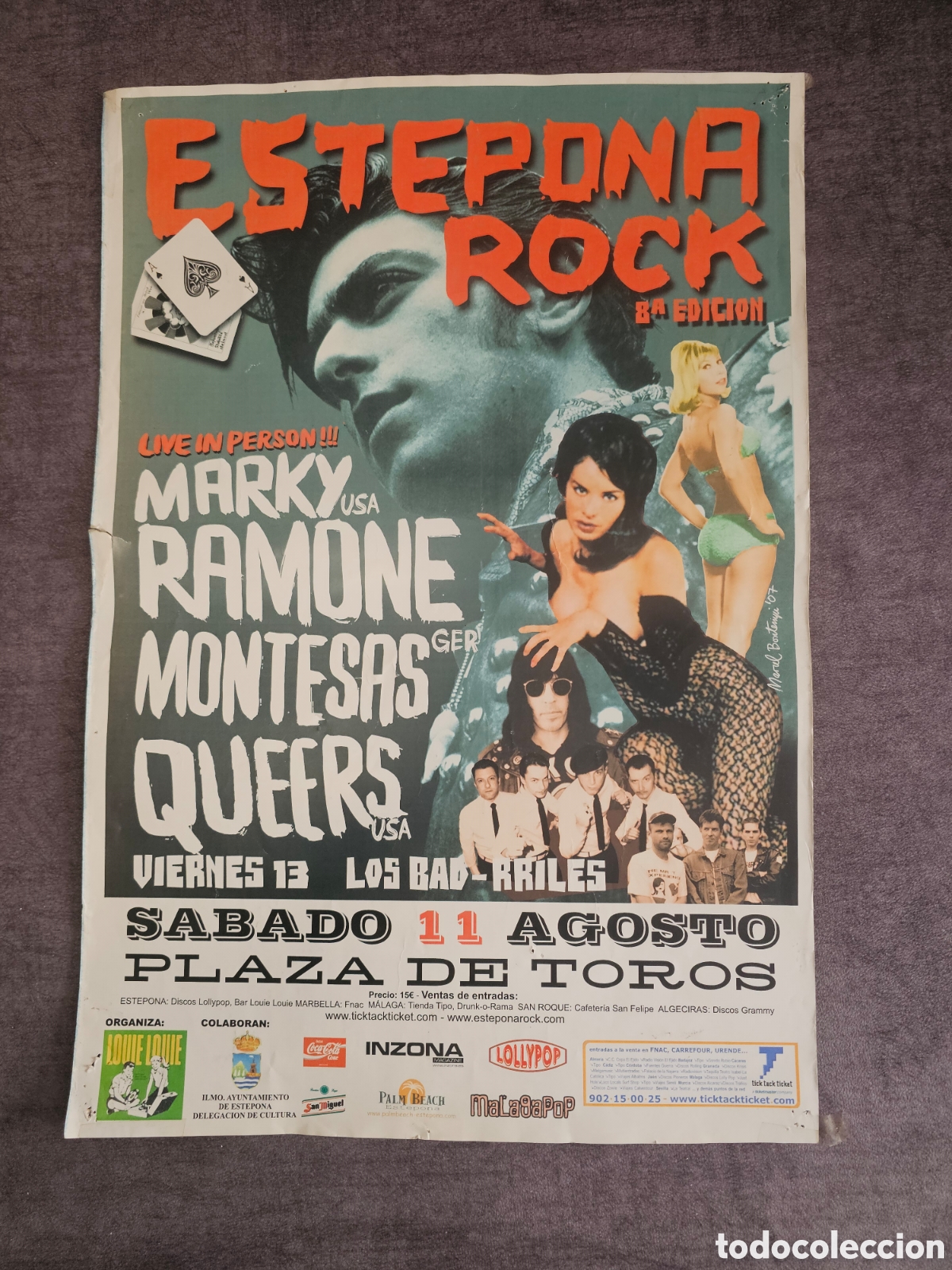 Fotos de Cantantes: Estepona Rock 8a Edici&oacute;n cartel publicitario M&uacute;sica
