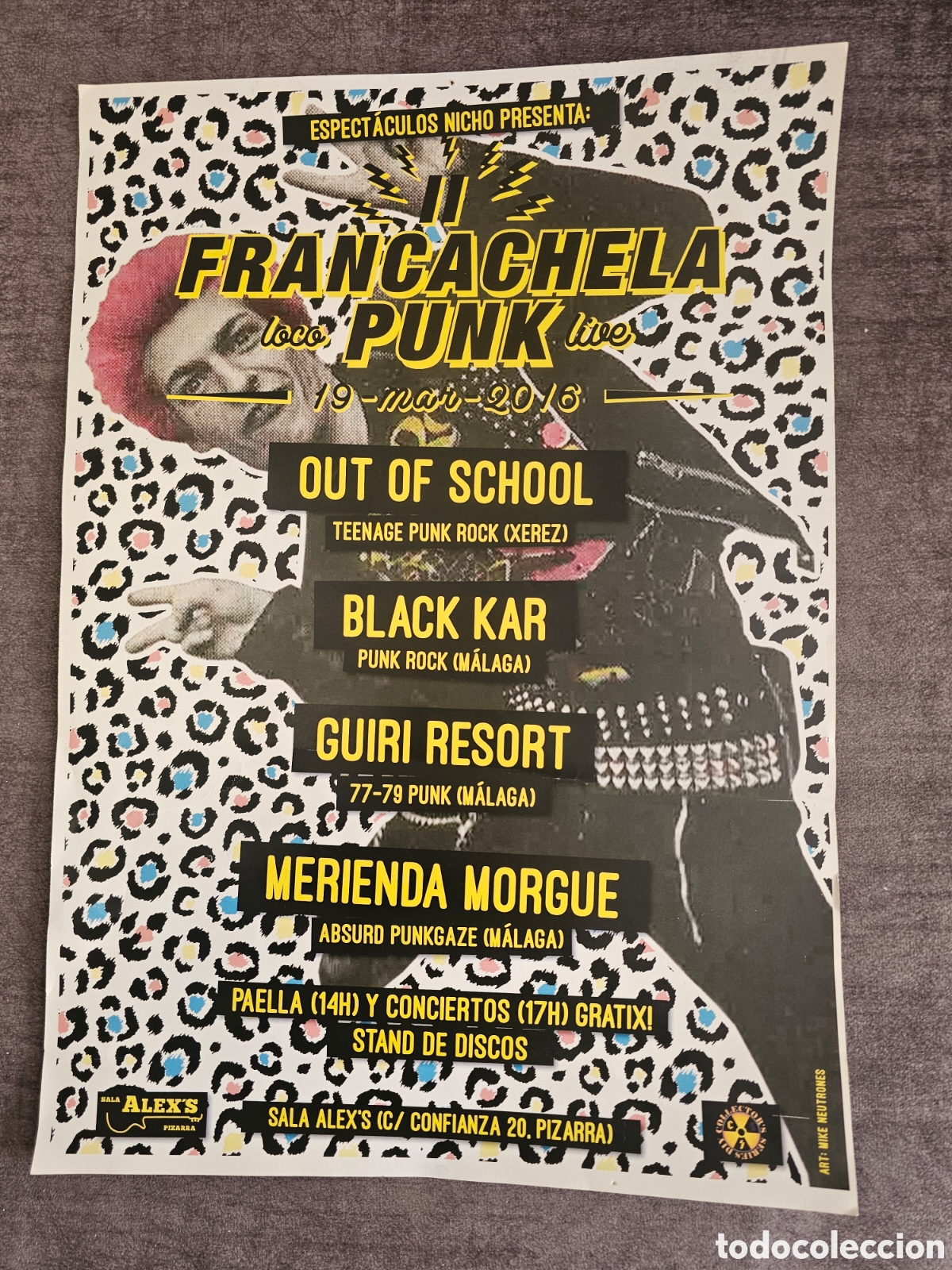 Fotos de Cantantes: Francachela punk Cartel publicitario M&uacute;sica