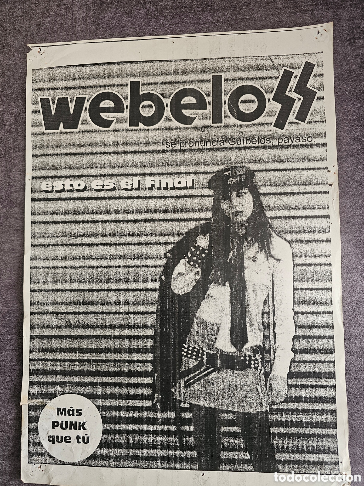 Fotos de Cantantes: Webelo cartel publicitario M&uacute;sica