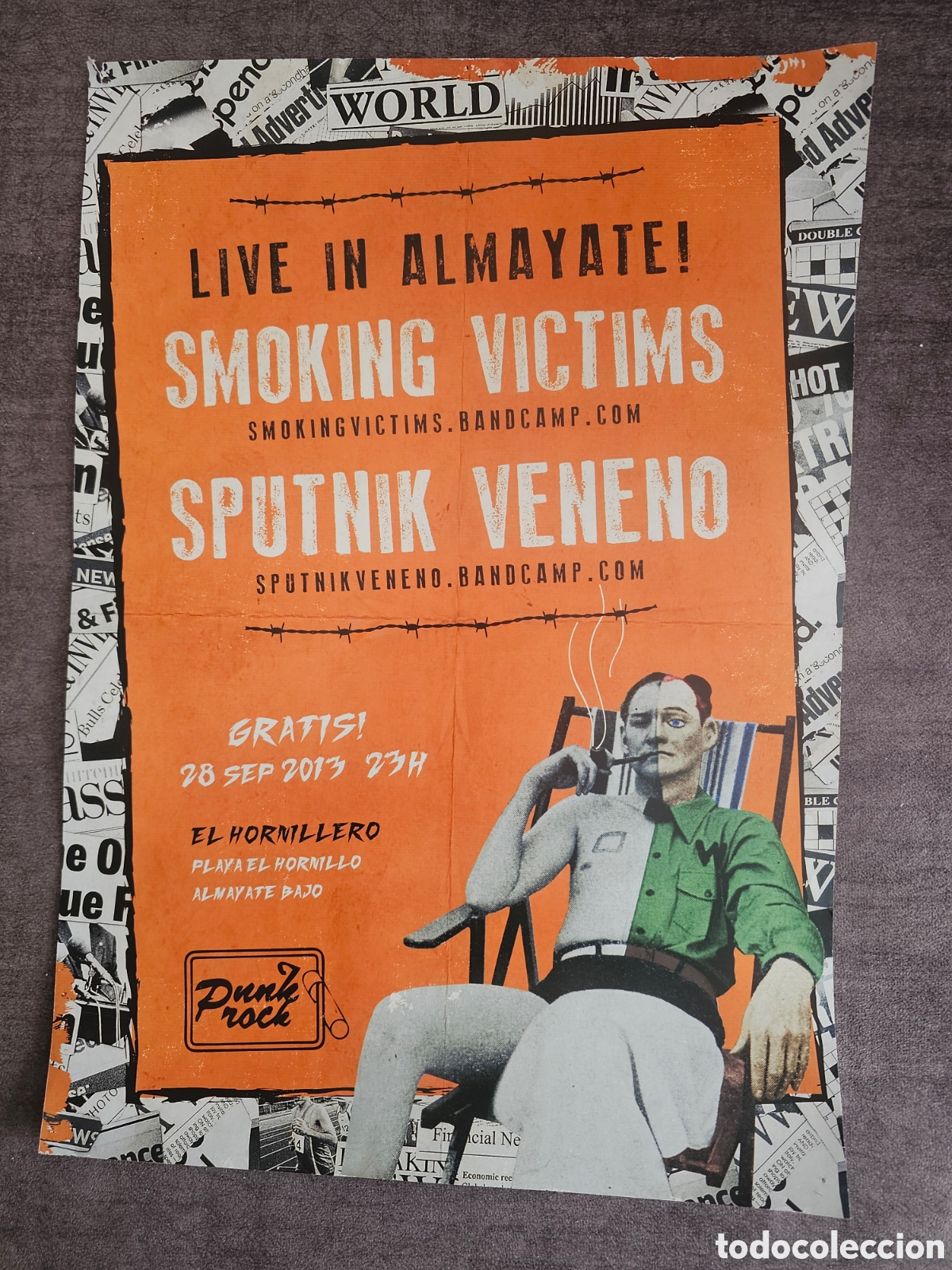 Fotos de Cantantes: Smoking v&iacute;ctims cartel publicitario M&uacute;sica