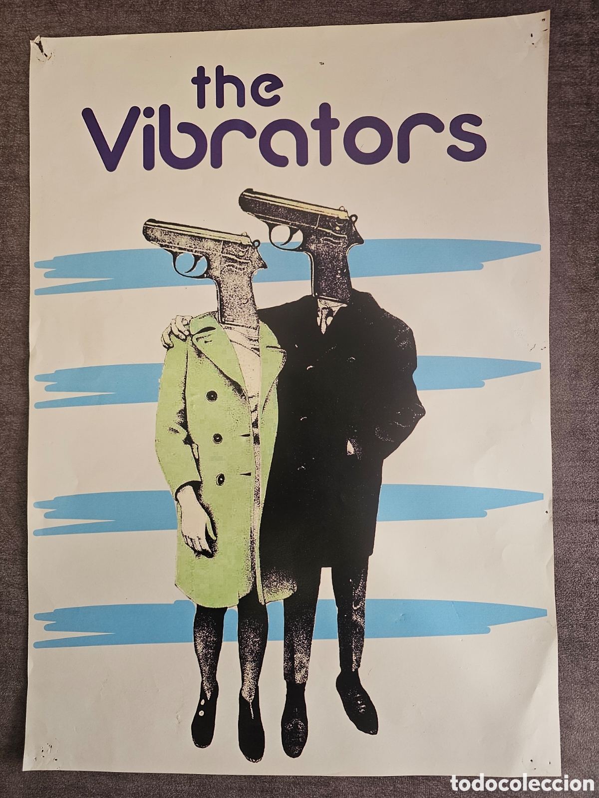 Fotos de Cantantes: The vibrators cartel publicitario M&uacute;sica