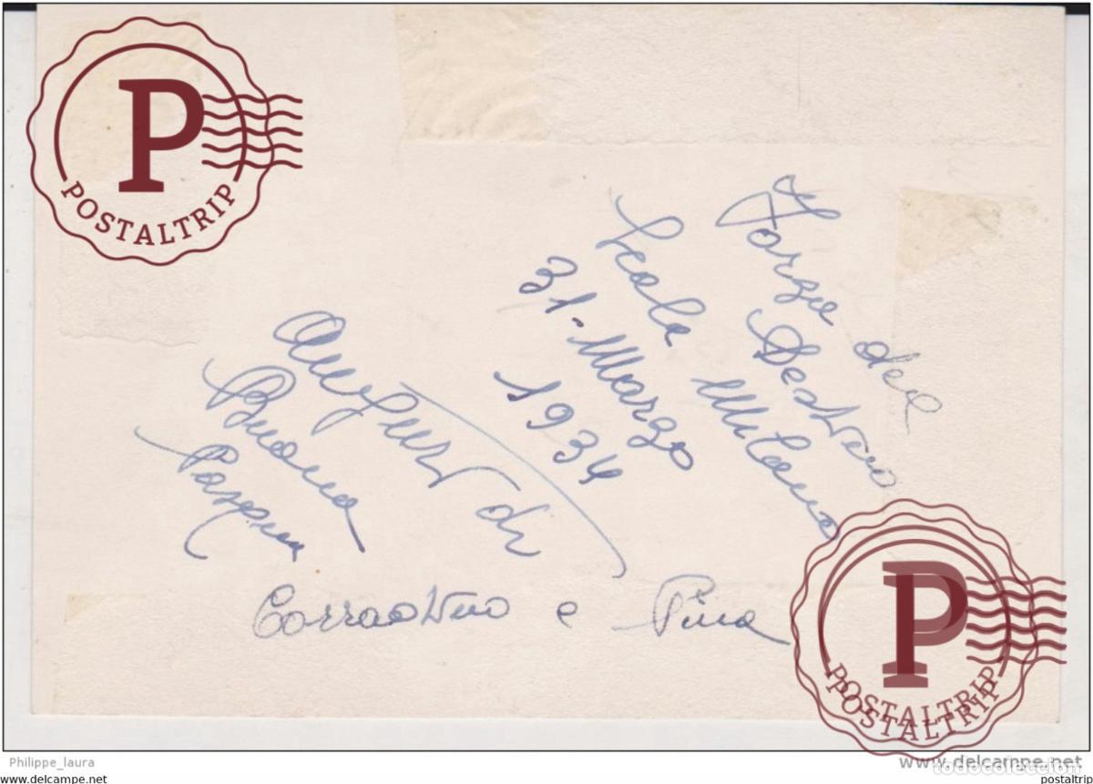 Fotos de Cantantes: Beniamino Gigli melano 1934