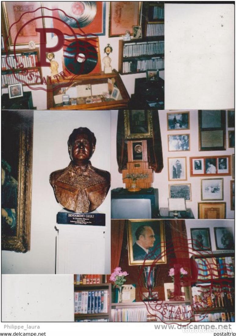 Fotos de Cantantes: 4 fotos gigli and metropolitan opera house new york city 1997 lote