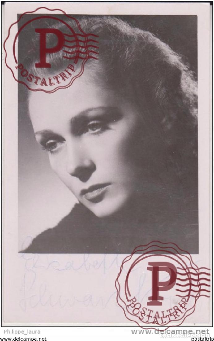 Fotos de Cantantes: SCHWARZKOPF ELISABETH very rare youthful spc dated 1948 signed in light blue ink with a bold messag