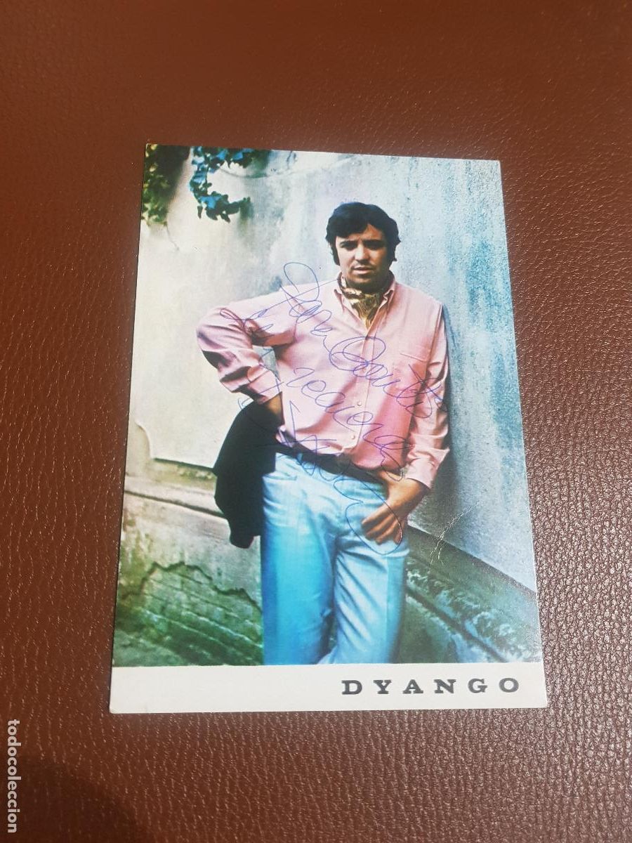 Fotos de Cantantes: DYANGO -POSTAL DE COLECCION
