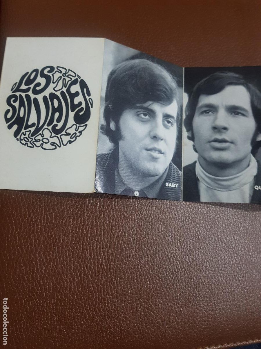 Fotos de Cantantes: LOS SALVAJES -POSTAL DE COLECCION