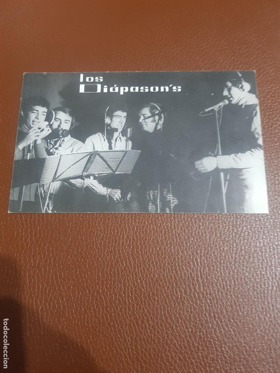 Fotos de Cantantes: LOS DIAPASONS-POSTAL DE COLECCION
