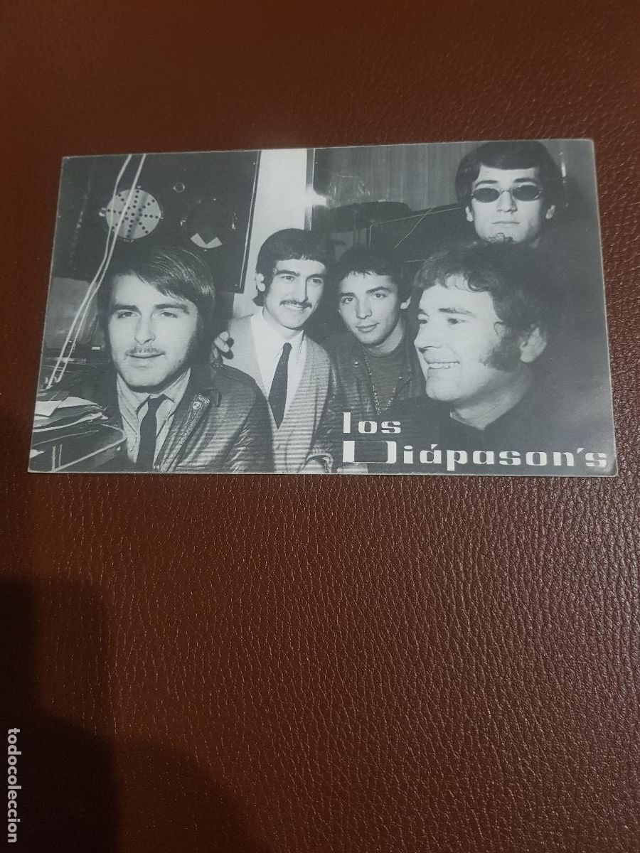 Photos of Singers: LOS DIAPASONS-POSTAL DE COLECCION