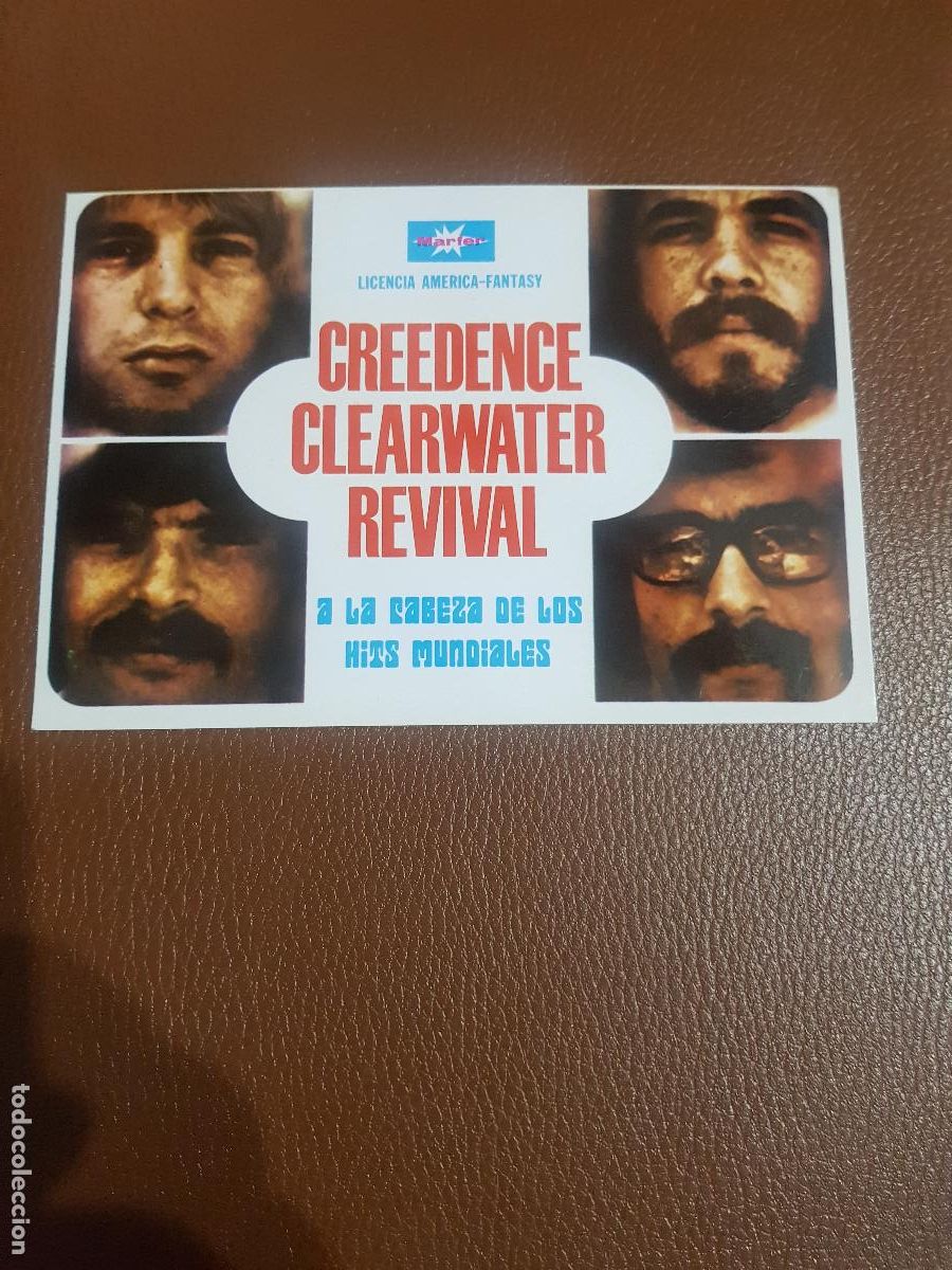 Fotos de Cantantes: CREDENCE CLEARWATER REVIVAL-POSTAL DE COLECCION