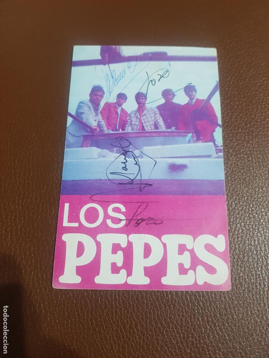 Fotos de Cantantes: LOS PEPES-POSTAL DE COLECCION