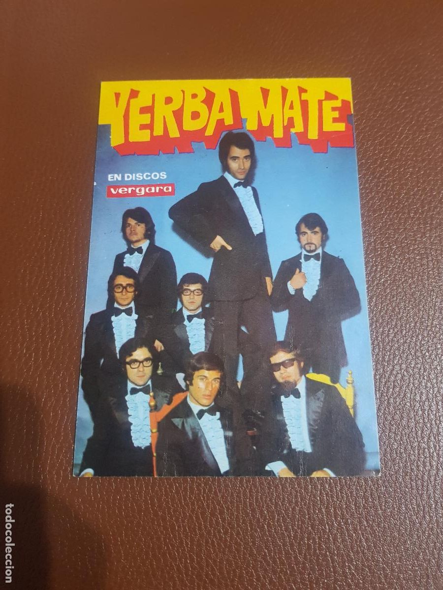 Photos de Chanteurs et Chanteuses: YERBA MATE-POSTAL DE COLECCION