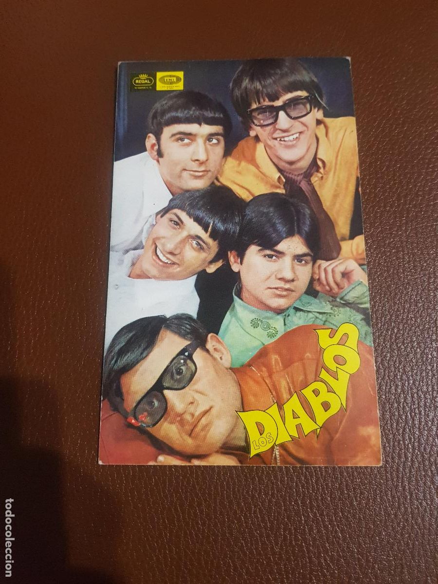 Fotos de Cantantes: LOS DIABLOS-POSTAL DE COLECCION